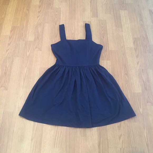Aqua Dresses & Skirts - Aqua Tank Dress Pleated Exposed Zipper